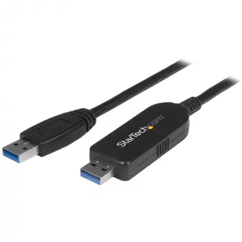 StarTech.com Cable de transferencia de datos USB 3.0 para Mac y Windows, 2 m