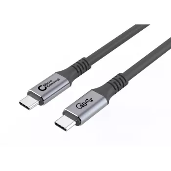 Microconnect USB4CC1 Cable USB USB4 Gen 3x2 1 m USB-C Negro
