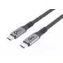 Microconnect USB4CC1 Cable USB USB4 Gen 3x2 1 m USB-C Negro