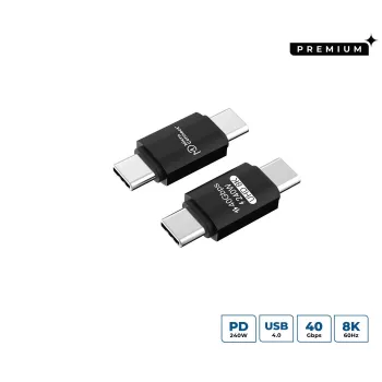 Microconnect USB4-CC-240W Cable USB 0 m USB C Negro
