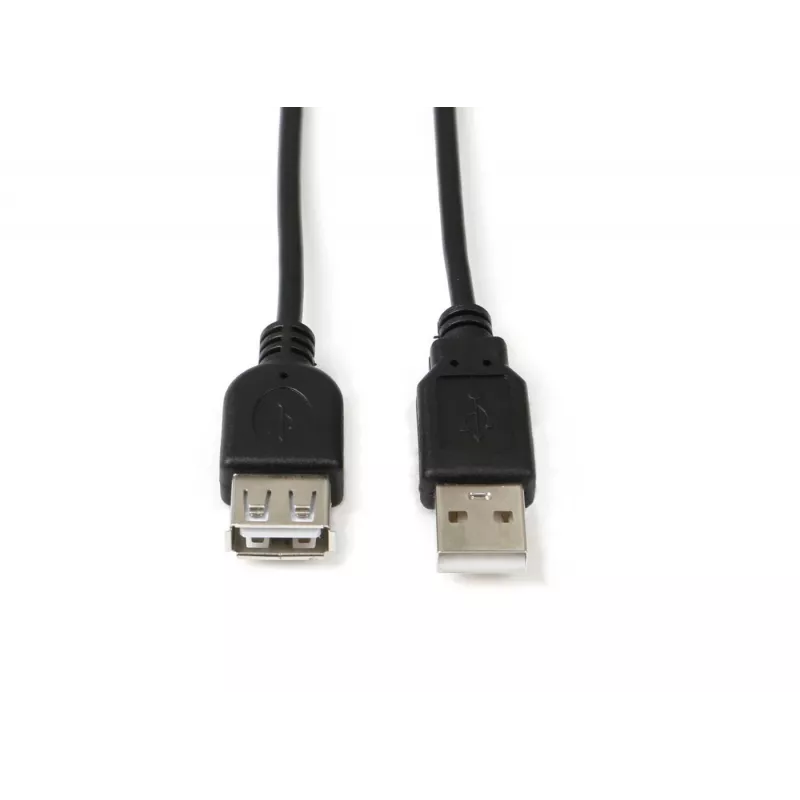 Microconnect USBAAF05B Cable USB USB 2.0 0,5 m USB A Negro