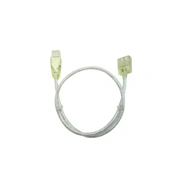 Microconnect USBAAF05T Cable USB USB 2.0 0,5 m USB A Transparente