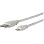 Microconnect USBABMICRO3G Cable USB USB 2.0 3 m USB A Micro-USB B Gris