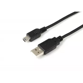 Microconnect USBAMB510 Cable USB USB 2.0 10 m USB A Mini-USB B Negro