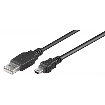 Microconnect USBAMB52 Cable USB USB 2.0 1,8 m USB A Mini-USB B Negro