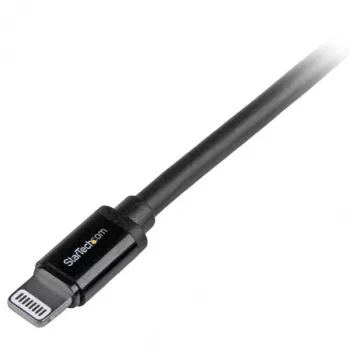 StarTech.com Cable USB a Lightning de 2 m (6 ft.) – Cable de carga largo para iPhone / iPad / iPod – Cable Lightning a USB – Certificado Apple MFi – Negro