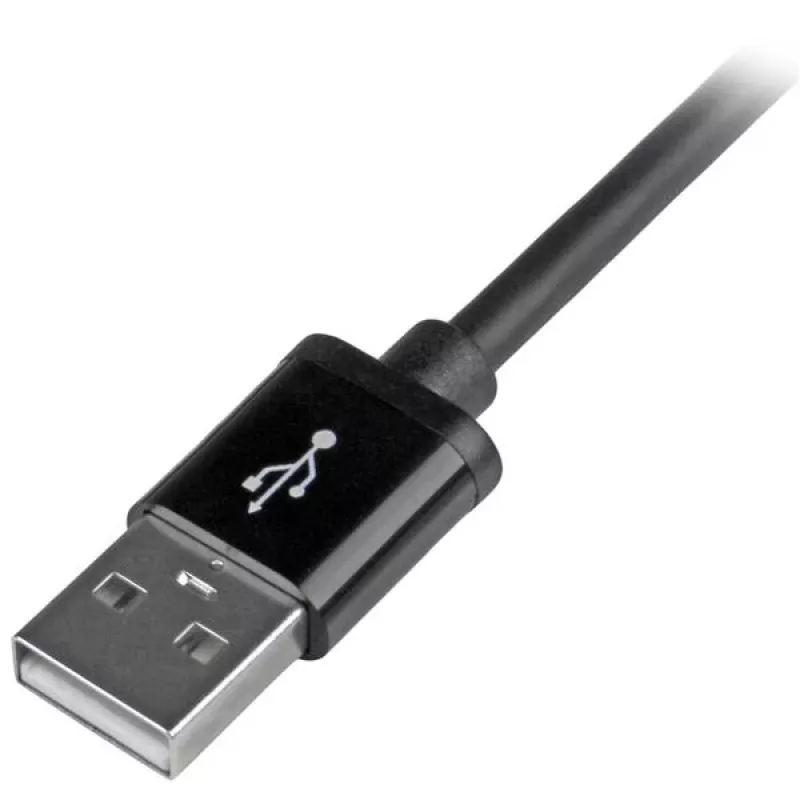 StarTech.com Cable USB a Lightning de 2 m (6 ft.) – Cable de carga largo para iPhone / iPad / iPod – Cable Lightning a USB – Certificado Apple MFi – Negro
