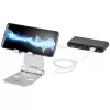 StarTech.com Soporte para teléfono y tablet - Soporte universal plegable para dispositivos móviles, para smartphones y tablets - Soporte ergonómico ajustable multiángulo para escritorio - Portátil - Plata