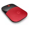 Ratón inalámbrico HP Z3700 rojo, ambidiestro, óptico, RF inalámbrico, 1200 DPI, rojo
