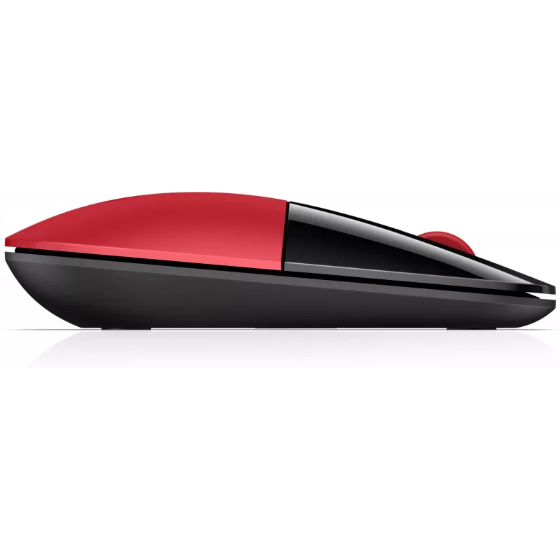 Ratón inalámbrico HP Z3700 rojo, ambidiestro, óptico, RF inalámbrico, 1200 DPI, rojo