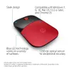 Ratón inalámbrico HP Z3700 rojo, ambidiestro, óptico, RF inalámbrico, 1200 DPI, rojo