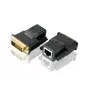 ATEN VE066-AT mini extensor de vídeo DVI-D por Cat5e/6, unidad local y remota, hasta 20 m
