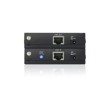 Extensor de vídeo ATEN VGA sobre Cat5e/6 150 metros, 1920 x 1200 píxeles, transmisor y receptor AV, 150 m, cableado, negro