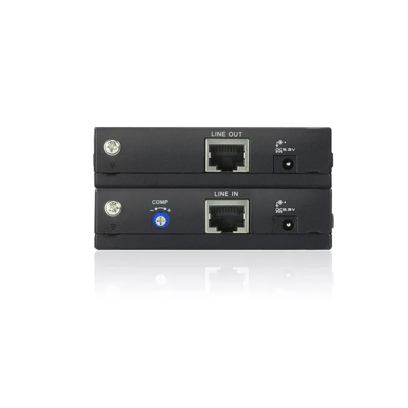 Extensor de vídeo ATEN VGA sobre Cat5e/6 150 metros, 1920 x 1200 píxeles, transmisor y receptor AV, 150 m, cableado, negro