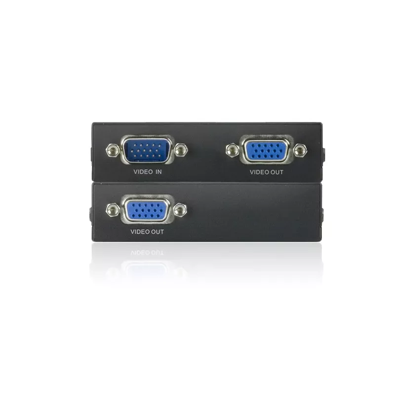 Extensor de vídeo ATEN VGA sobre Cat5e/6 150 metros, 1920 x 1200 píxeles, transmisor y receptor AV, 150 m, cableado, negro