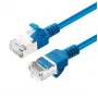 Cable de red Microconnect V-FTP6A02B-schlank azul 2 m Cat6a U/FTP (STP)