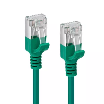 Microconnect V-FTP6A10G-schlank cable de red verde 10 m Cat6a U/FTP (STP)