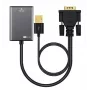 Microconnect VGAHDMI cable VGA 0,15 m VGA (D-Sub) negro