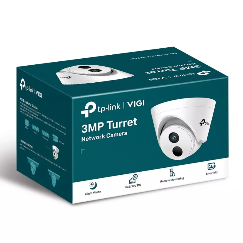 Cámara de seguridad IP TP-Link VIGI 3MP cámara de red turret