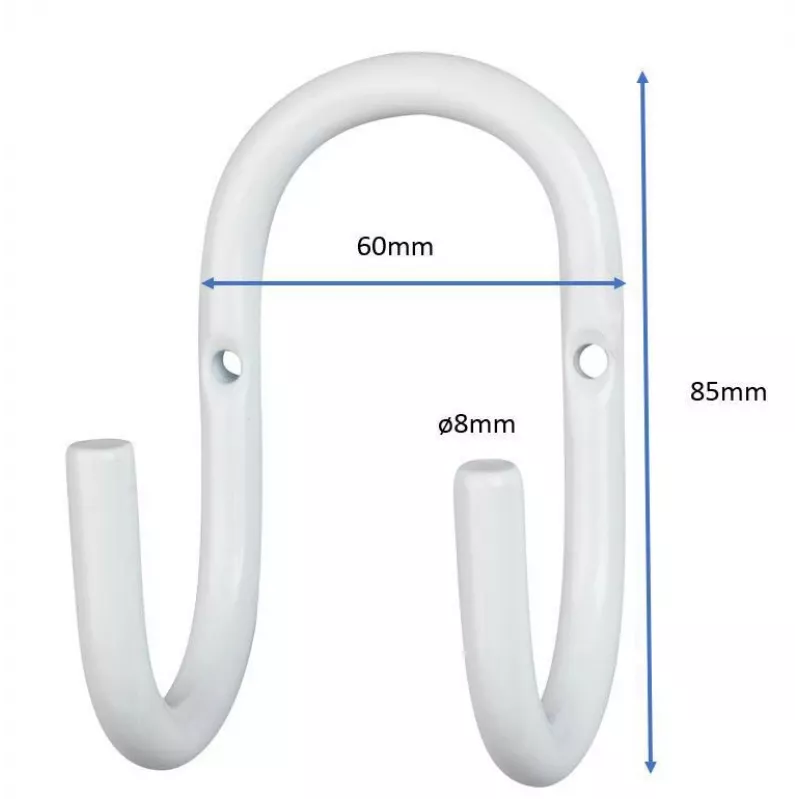 Vivolink VLCBLHOOK organizador de cables soporte de pared para cables blanco 1 ud.