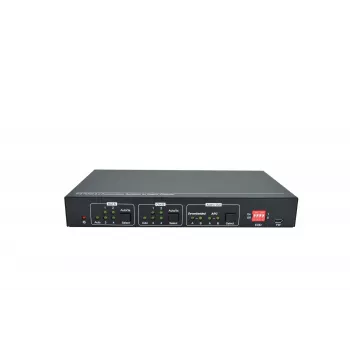 Vivolink VLHDMIMAT4X2RS conmutador de matriz con escalado 7,5 W