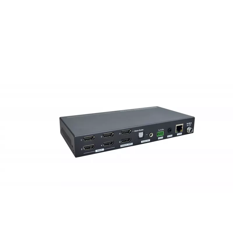 Vivolink VLHDMIMAT4X2RS conmutador de matriz con escalado 7,5 W