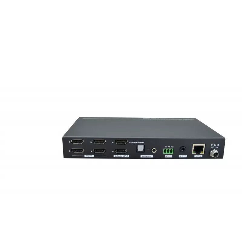 Vivolink VLHDMIMAT4X2RS conmutador de matriz con escalado 7,5 W