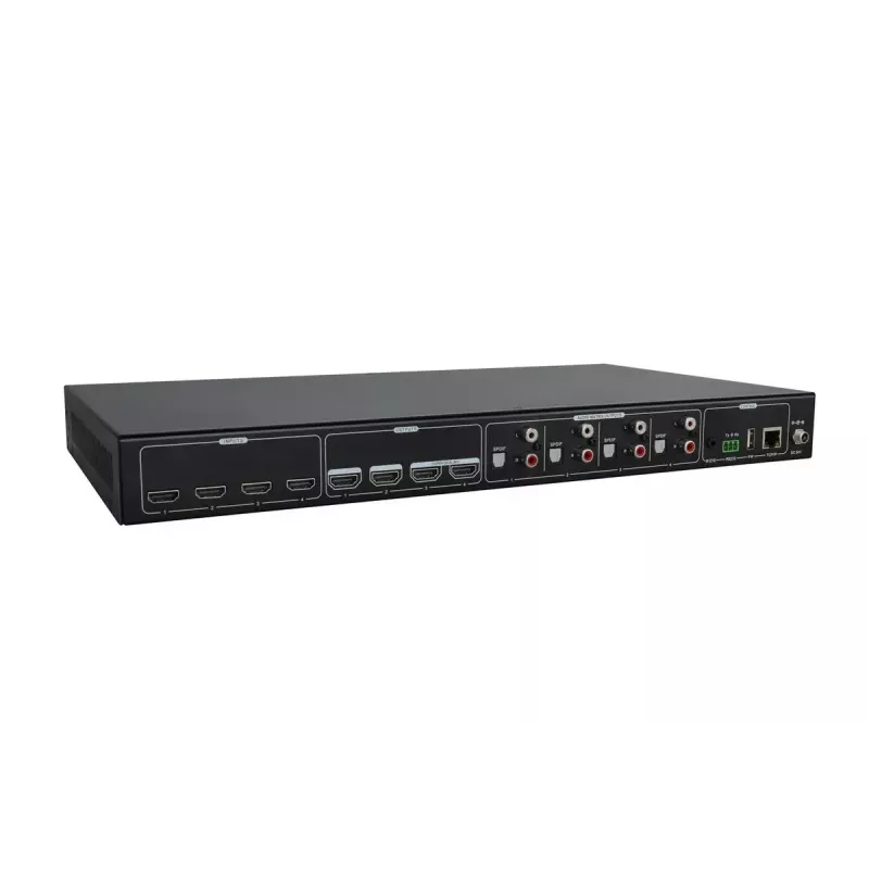 Vivolink VLHDMIMAT4X4 conmutador de matriz AV 14 W