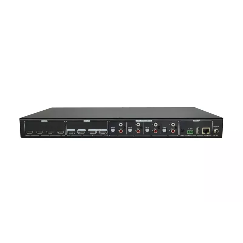 Vivolink VLHDMIMAT4X4 conmutador de matriz AV 14 W