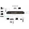 Vivolink VLHDMIMAT4X444 conmutador de matriz AV pantalla integrada 65 W