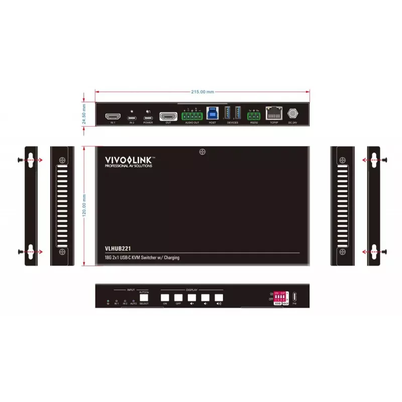 Vivolink VLHUB221 adaptador gráfico USB