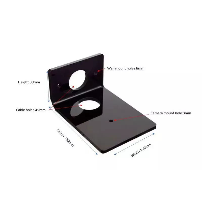 Vivolink VLSHELF-S negro estante para equipos AV plástico