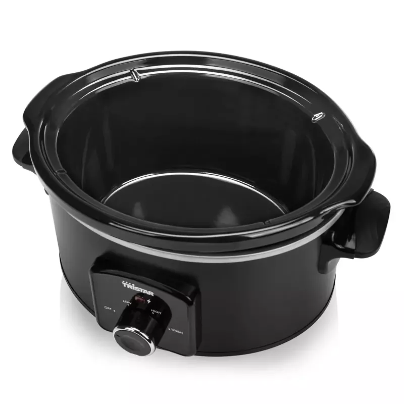 Olla de cocción lenta Tristar VS-3915 3,5L Negro Mando giratorio 180W