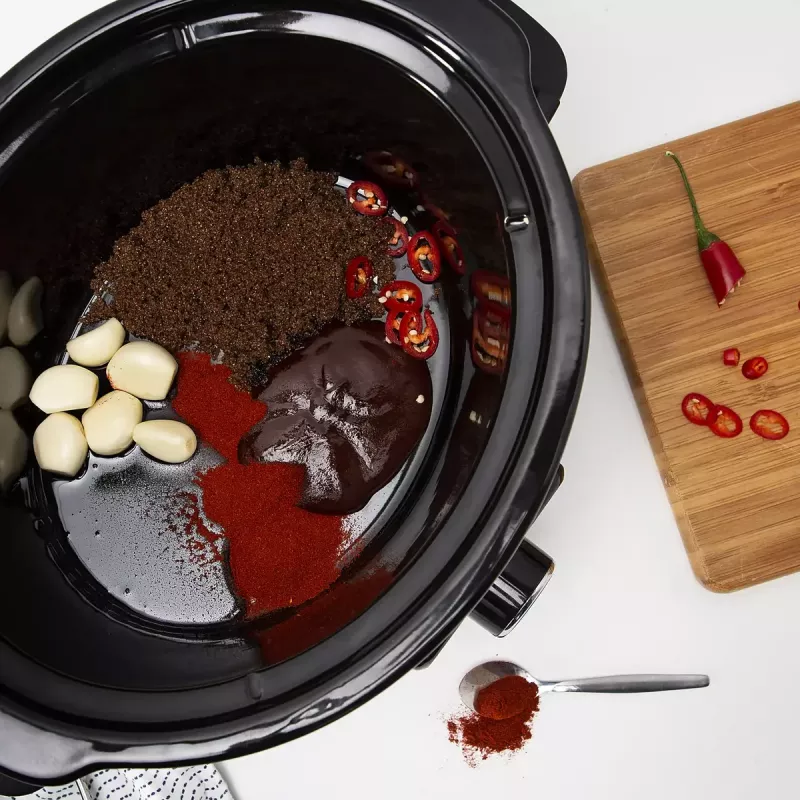 Olla de cocción lenta Tristar VS-3915 3,5L Negro Mando giratorio 180W