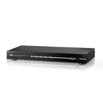Conmutador HDMI de doble vista de 4 puertos ATEN, HDMI, Metal, Negro, 15 m, 480p, 720p, 1080i, 1080p, 6,75 Gbit/s