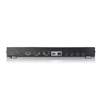 Conmutador HDMI de doble vista de 4 puertos ATEN, HDMI, Metal, Negro, 15 m, 480p, 720p, 1080i, 1080p, 6,75 Gbit/s