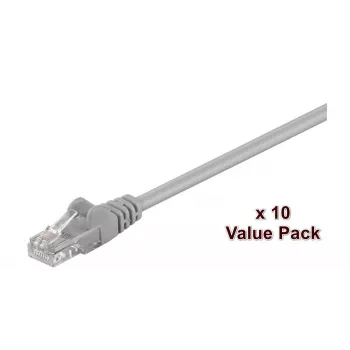 Microconnect V-UTP5005VP Cable de red Gris 0,5 m Cat5e U/UTP (UTP)
