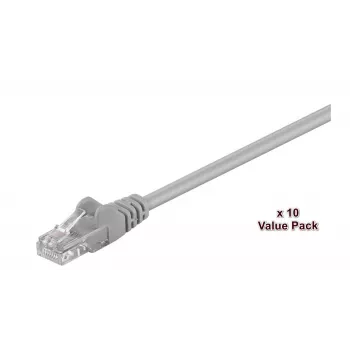 Microconnect V-UTP501VP Cable de red Gris 1 m Cat5e U/UTP (UTP)