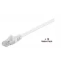 Microconnect V-UTP510WVP cable de red Cat5e U/UTP 10 m, blanco, pack de 10