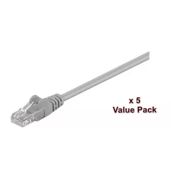 Microconnect V-UTP515VP cable de red gris 15 m Cat5e U/UTP (UTP)