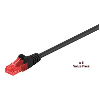 Microconnect V-UTP615SVP Cable de red negro 15 m Cat6 U/UTP (UTP)