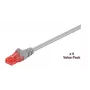 Microconnect V-UTP615VP Cable de red patch Cat6 U/UTP, 15 m, gris, pack de 5