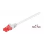 Microconnect V-UTP620WVP Cable de red patch Cat6 U/UTP, 20 m, blanco, pack de 4