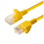 Microconnect V-UTP6A0025Y-schlank Cable de red amarillo 0,25 m Cat6a U/UTP (UTP)