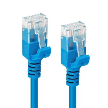 Microconnect V-UTP6A05B cable de red fino azul 5 m Cat6a U/UTP (UTP)