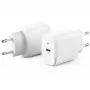 Cargador de interior ALOGIC WC1X20-EU smartphone 100-240V USB-C blanco