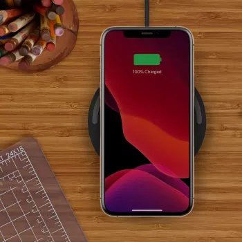 Cargador inalámbrico Belkin Boost Charge WIA001VFBK negro