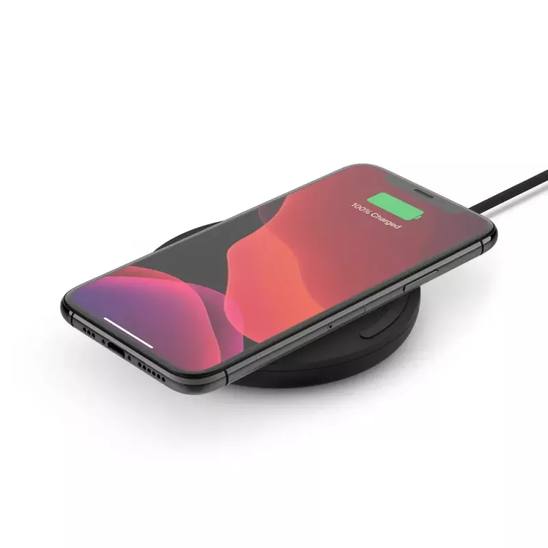 Cargador inalámbrico Belkin Boost Charge WIA001VFBK negro