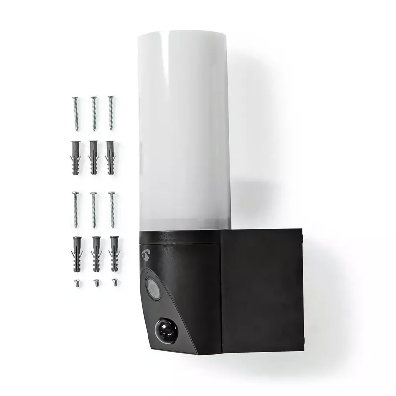 Cámara de vigilancia IP Nedis WIFICOL20BK exterior 1920x1080 inalámbrica negra