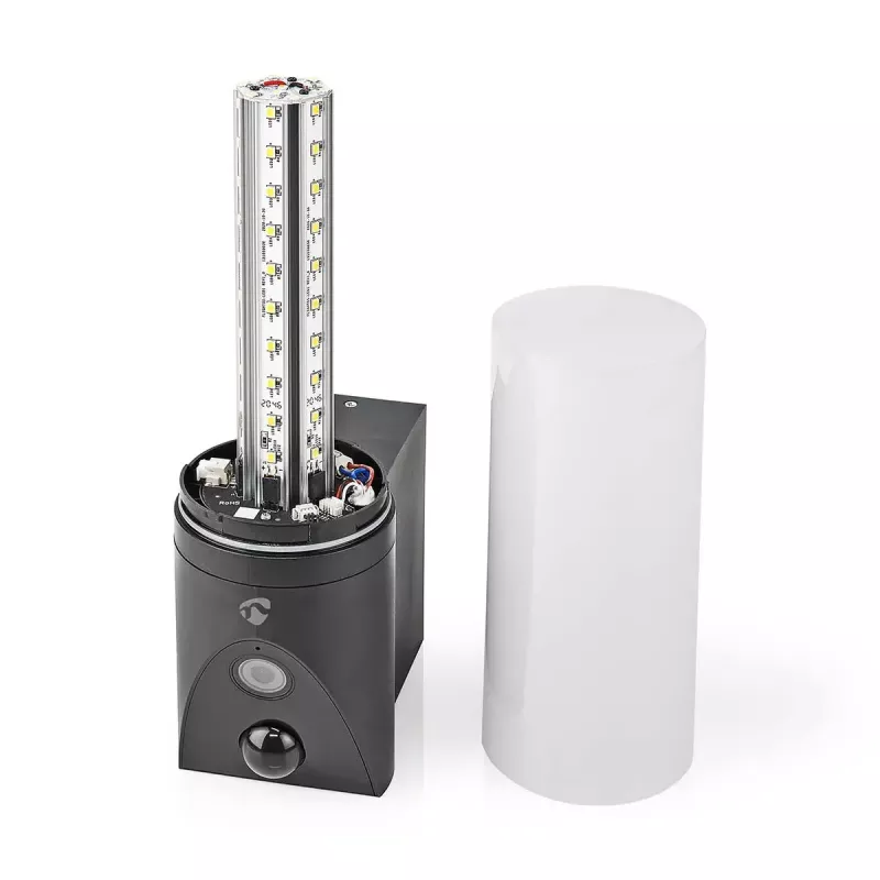 Cámara de vigilancia IP Nedis WIFICOL20BK exterior 1920x1080 inalámbrica negra